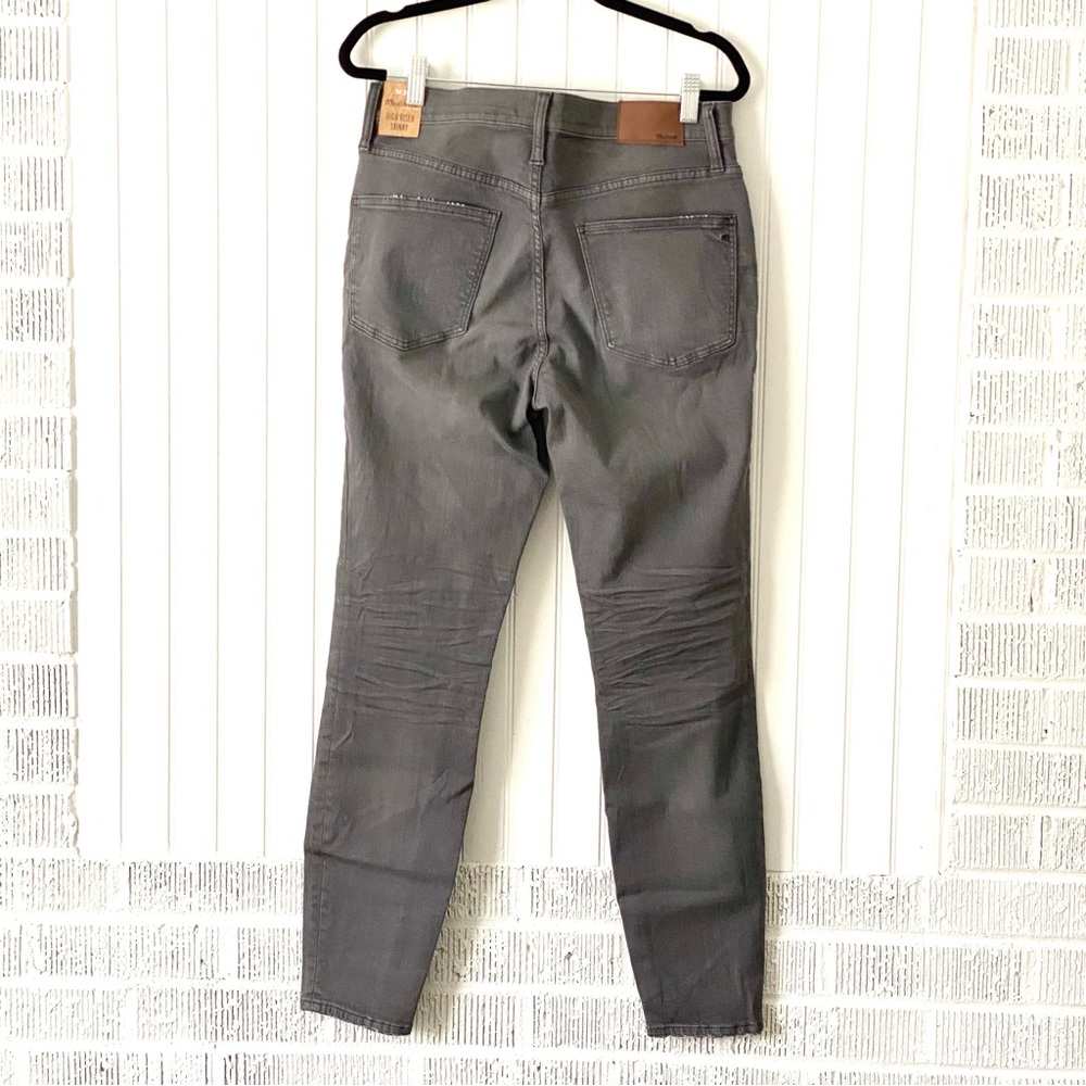 NWT Madewell 9" High-Rise Skinny Jeans in Dusty Wash, Size: UK 30, - Picture 3 of 12